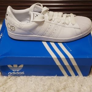 ADIDAS (like new) SUPERSTAR II shell toe shoes